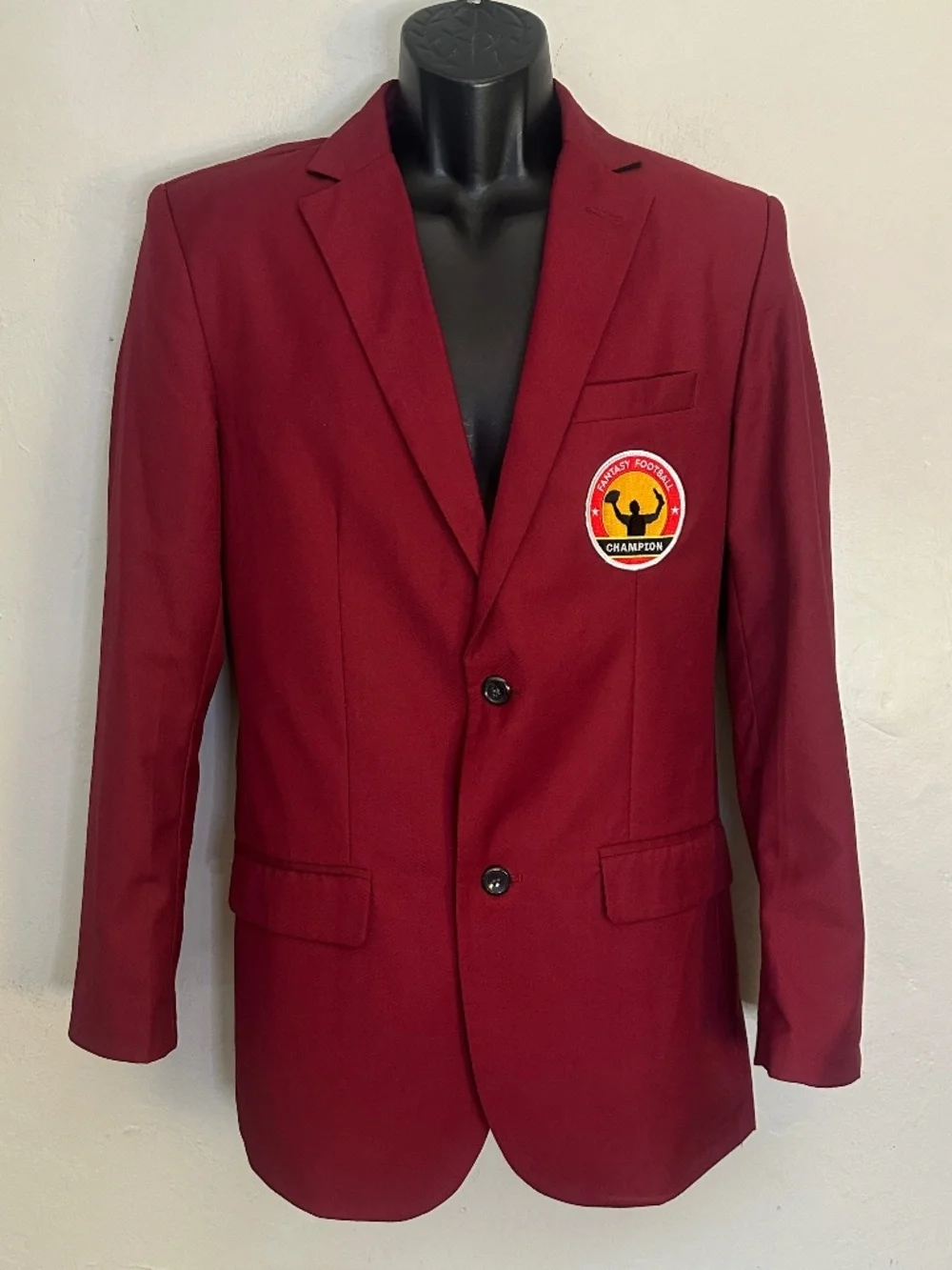 Fantasy Football Champion Blazer Large ~40R Gently worn 65% polyester/35% cotton
